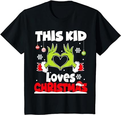 Kids this kid loves christmas xmas pajama toddlers boys girls t-shirt Kids this kid loves christmas xmas pajama toddlers boys girls t-shirt
