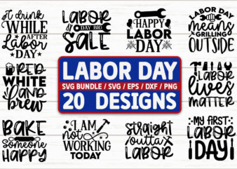 Labor day SVG Bundle