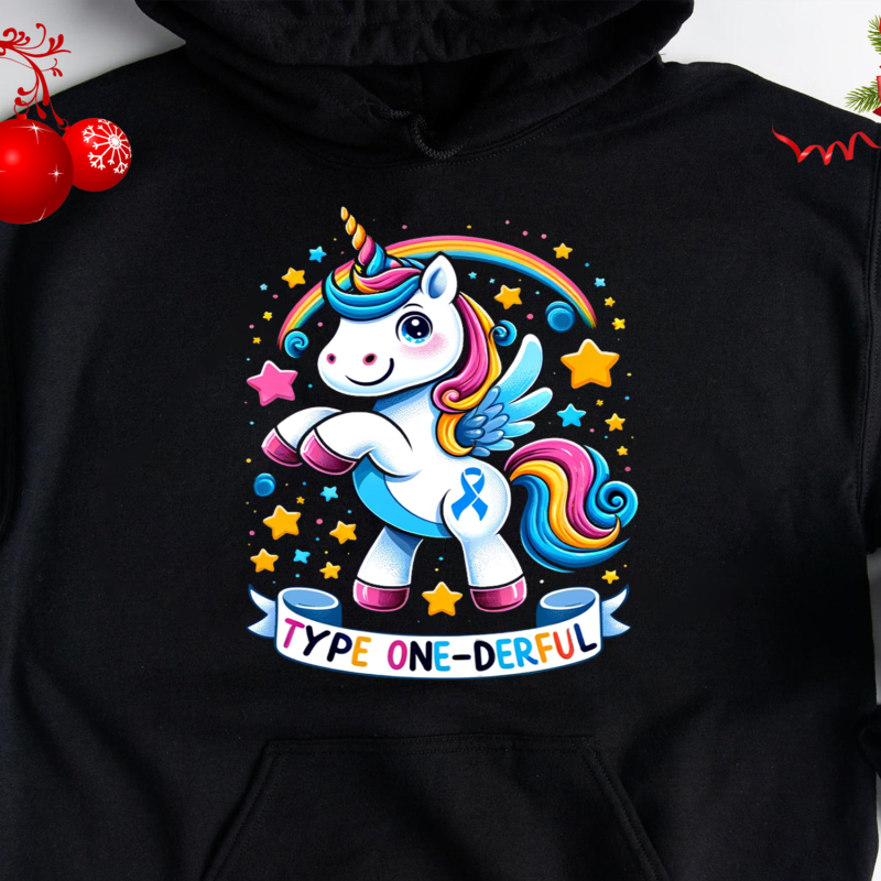 Type One-Derful Unicorn, Diabetes Awareness Png, World Diabetes Day Png, Blue Ribbon Png, Diabetes Gift, Diabetes Warrior