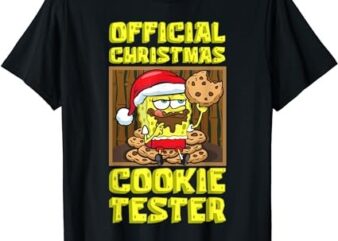 Mademark x SpongeBob SquarePants – SpongeBob Christmas Official Christmas Cookie Tester Funny T-Shirt
