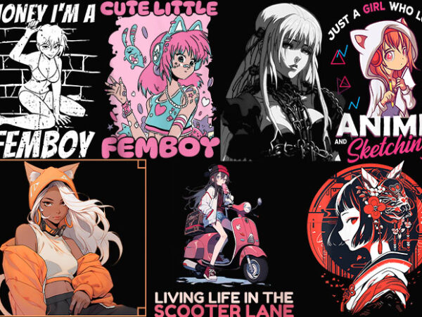 Manga otaku japanese – kawaii japan cosplay femboy anime japanese aesthetic vaporwave sad anime girl tshirt design