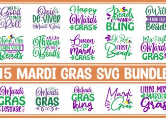 Mardi Gras SVG Bundle