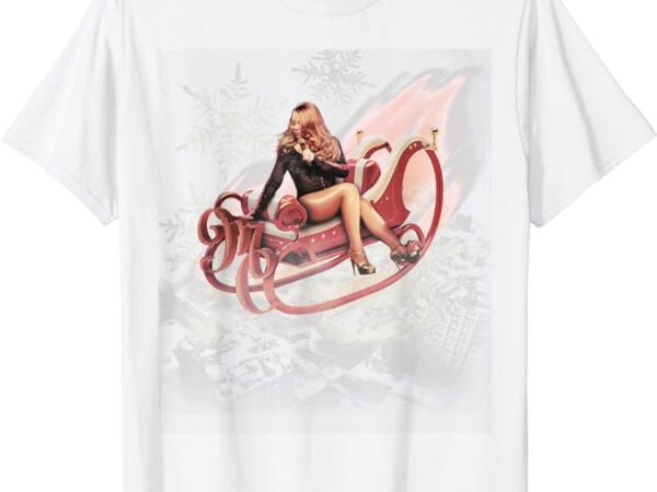 Mariah carey official merry christmas one & all tour sleigh t-shirt