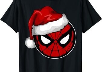 Marvel Christmas Spider-Man Santa Hat T-Shirt