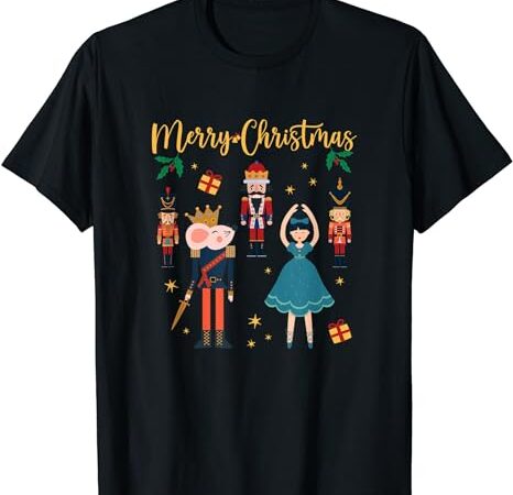 Matching family nutcracker ballet pajama christmas clara t-shirt