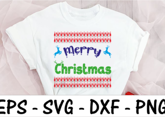 Merry Christmas 2 t shirt designs for sale