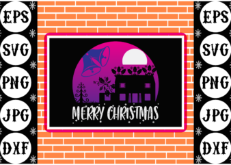 Merry Christmas t shirt designs for sale