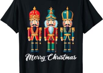Merry Christmas Nutcracker Ballet Festive Xmas Men Women T-Shirt 1