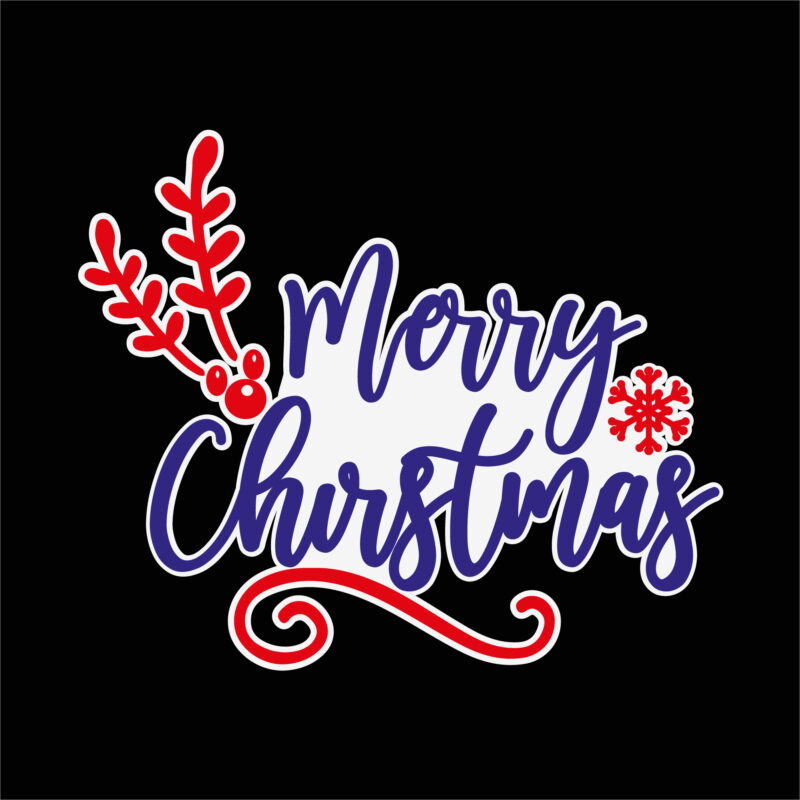 Merry Christmas sticker 3