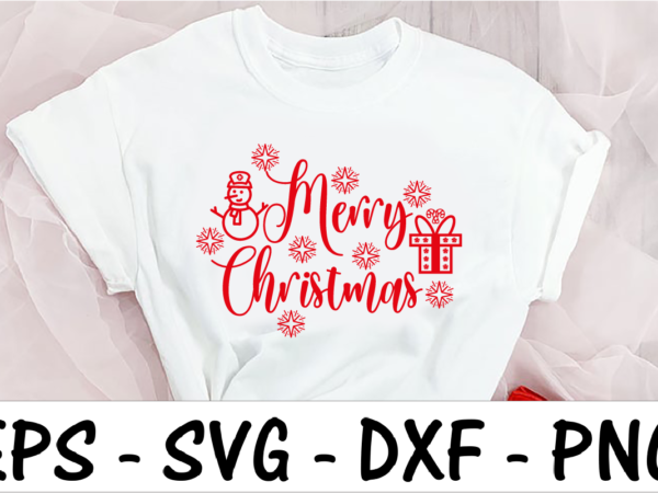 Merry christmas 2 t shirt designs for sale