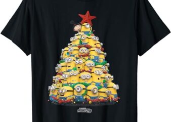 Minions Christmas Tree T-Shirt