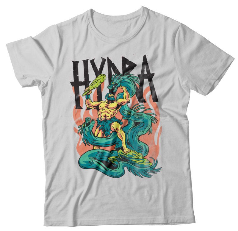 Greek Mythology T-Shirt Designs Collection | Streetwear Designs | T-Shirt Designs Bundle | Urban Streetwear Designs | DTF | DTG