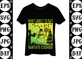 Most likely to eat santa’s cookies