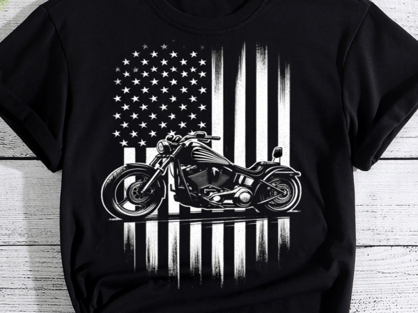 Motorcycle us flag, motorcycle with flag png, motorcycle png, american biker png, bike rider png file t shirt designs for sale