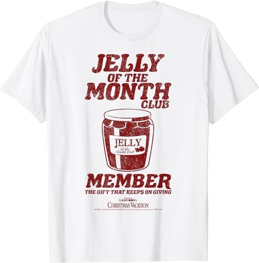 National Lampoon’s Christmas Vacation Jelly Of The Month Short Sleeve T-Shirt