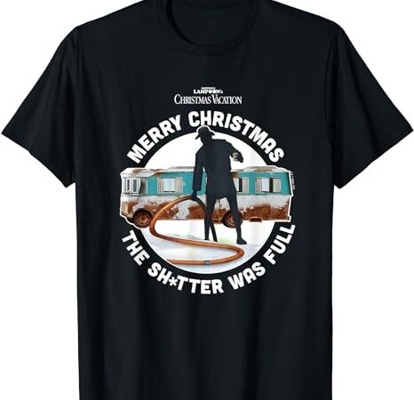 National lampoon’s christmas vacation – the shitter was full t-shirt