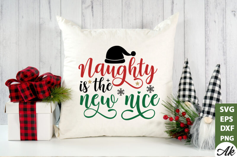 Naughty is the new nice SVG