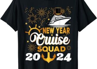 New Year Cruise 2024 NYE Party Family Vacation T-Shirt