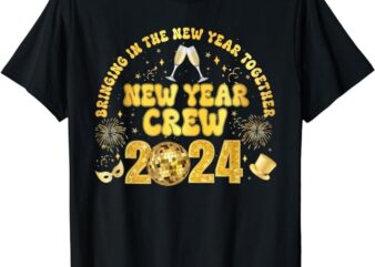 New Years Eve Party Supplies 2024 Happy New Year Fireworks T-Shirt 6