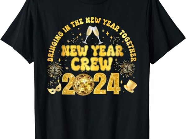 New years eve party supplies 2024 happy new year fireworks t-shirt 6