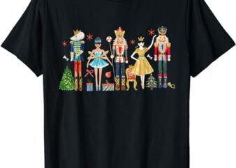 Nutcracker Squad Ballet Dance Christmas Matching Family Xmas T-Shirt