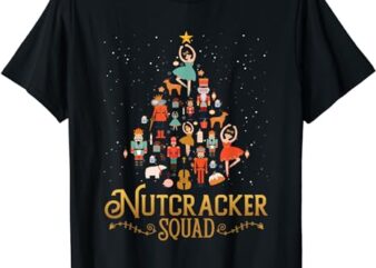Nutcracker Squad Ballet Dance lovely Christmas T-Shirt