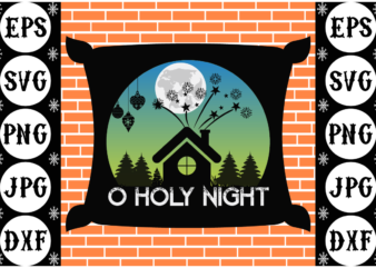 O holy night t shirt design online