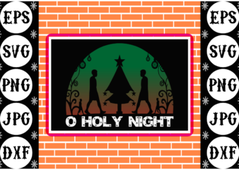 O holy night t shirt design online