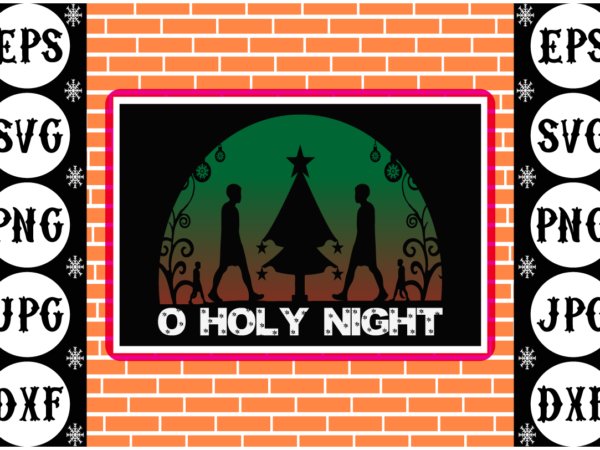 O holy night t shirt design online