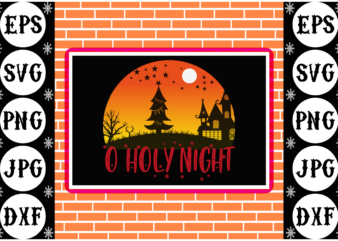 O holy night t shirt design online