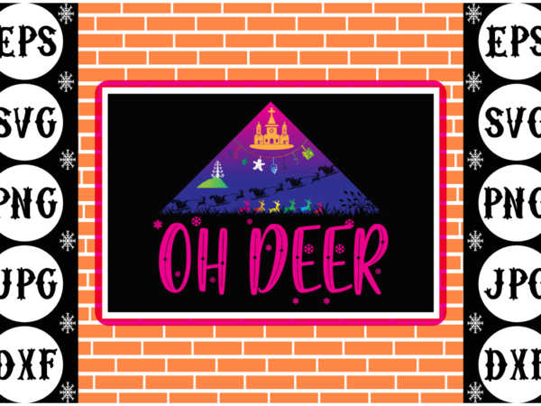 Oh deer 1 t shirt design online