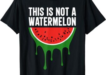 Palestine Funny Quote This is Not a Watermelon T-Shirt