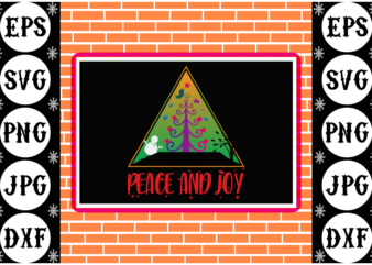 Peace and joy