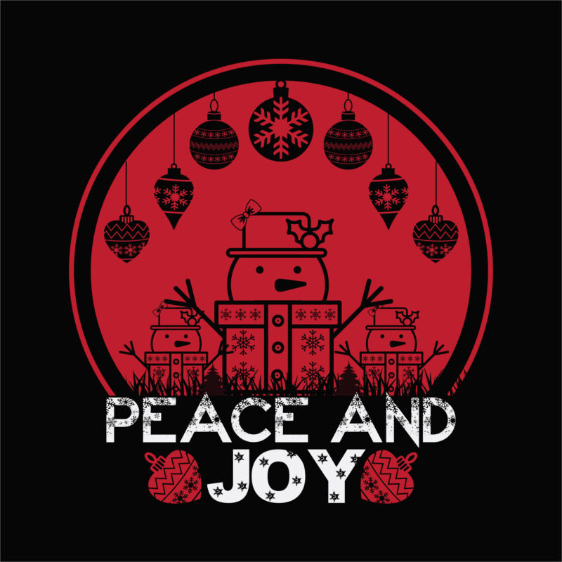 Peace and joy