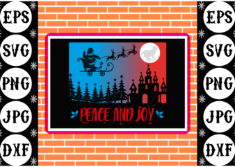 Peace and joy