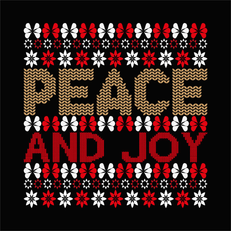 Peace and joy