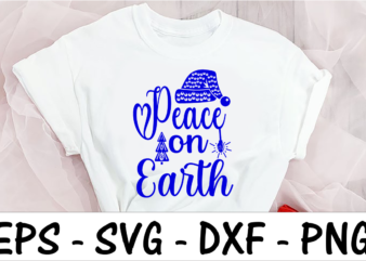 Peace on earth 1 t shirt illustration