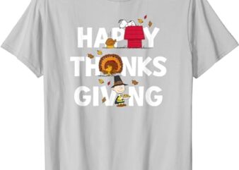 Peanuts – Happy Thanksgiving Icons T-Shirt