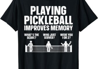 Pickleball Art For Men Women Paddle Sport Pickleball Lover T-Shirt