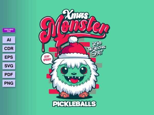 Pickleballs t shirt illustration