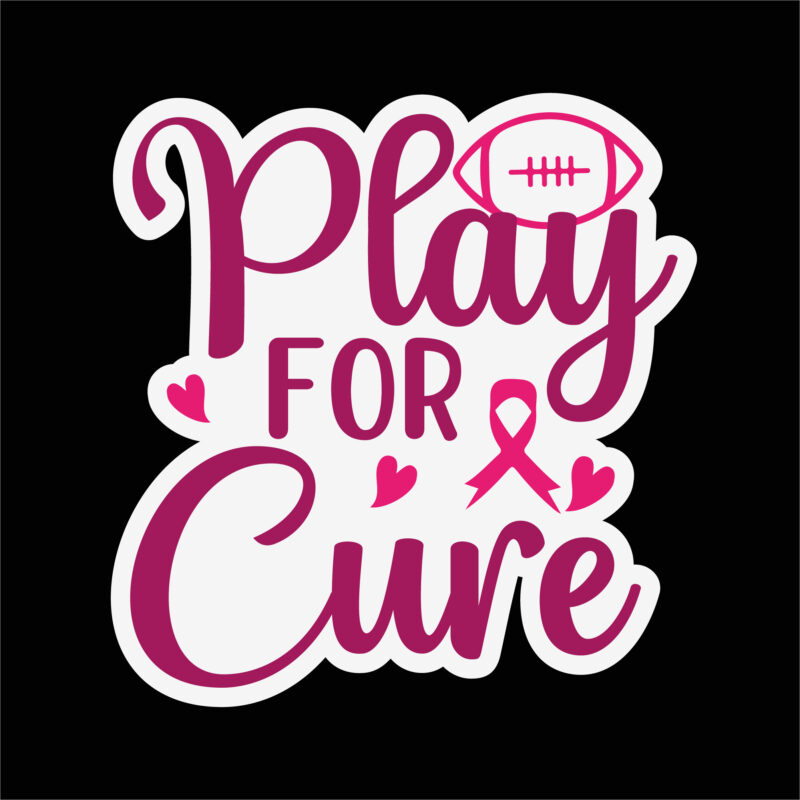 Play for cure Sticker