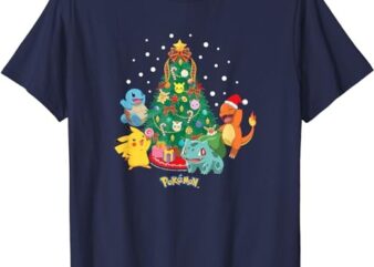 Pokémon Christmas – Pokémon Christmas Tree T-Shirt