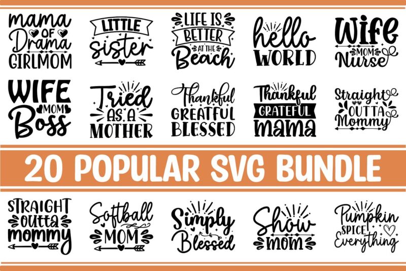 Popular SVG Bundle