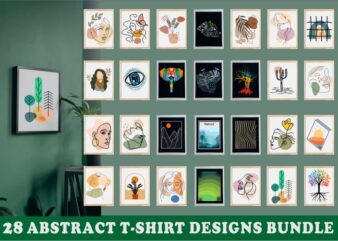 Abstract t-shirt designs bundle, cool t-shirt design, abstract t-shirt design for commercial use