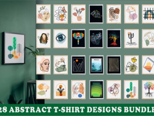 Abstract t-shirt designs bundle, cool t-shirt design, abstract t-shirt design for commercial use