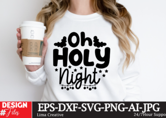 Oh Holy Night T-shirt Design
