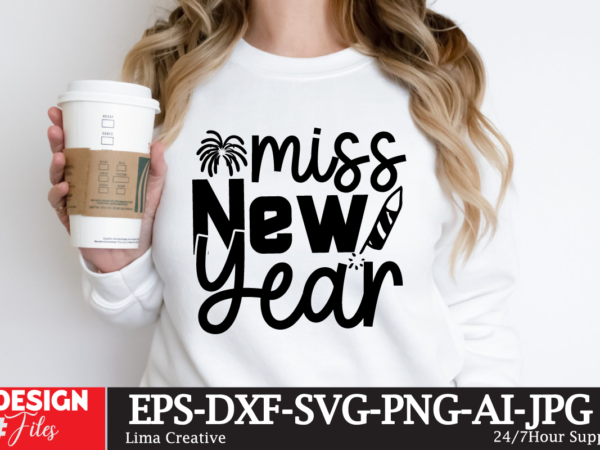 Miss new year t-shirt design, new year same hot mess svg png pdf, funny 2024 saying svg, hello 2024 svg, happy new year svg, new year shirt