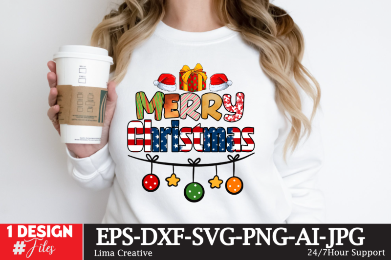 Merry Christmas Sublimation PNG,Christmas Sublimation Design