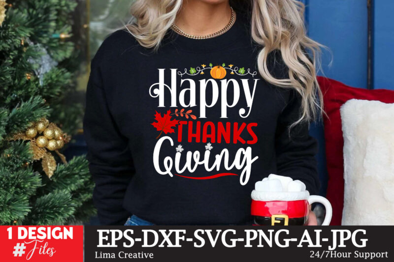 THanksgiving T-shirt Design Bundle ,T-shirt Design ,Thanksgiving T-shirt Design