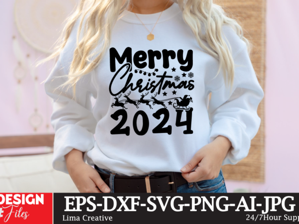 Merry christmas 2024 t-shirt design ,christmas svg design,christmas svg cit file,christmas t-shirt design,christmas t-shirt design bundle,ch